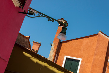 Colorful houses on Burano