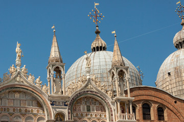 Fototapeta na wymiar Saint Mark's Basilica, Venice, Italy