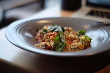 Vegetable risotto