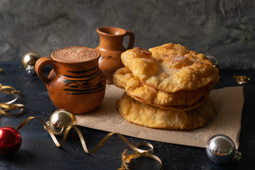 mexican fritter dusted with sugar also called 