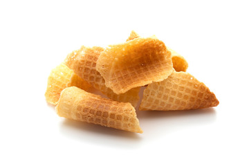butter and milk crispy waffle