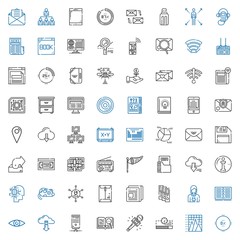 information icons set