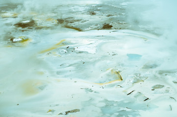 Abstract Geothermal Colors