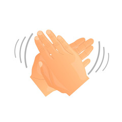 Applause. Claps hands. Vector illustration