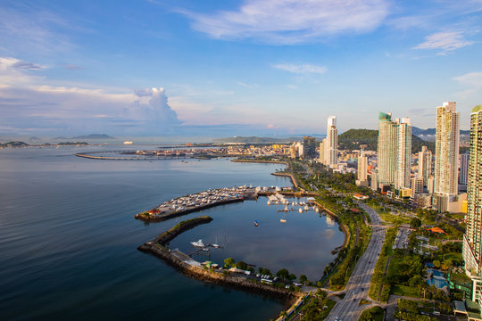 Panama City is located at the Pacific entrance of the Panama Canal, in the province of Panama. The city is the political and administrative center of the country, as well as a hub for banking