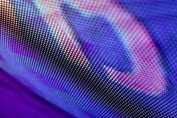 Fototapeta premium CloseUp LED blurred screen. LED soft focus background. abstract background ideal for design.