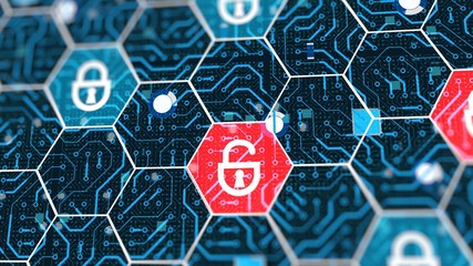 Security threats detected in computer system microchips, unsafe digital breach