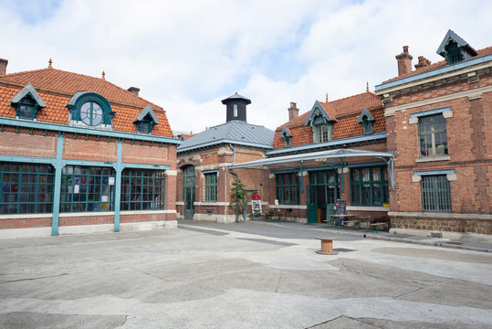 Anis Gras, public cultural center of Arcueil neighborhood, Paris France