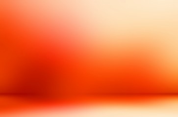 Red orange yellow vibrant studio 3d background. Bright abstract texture. © avextra