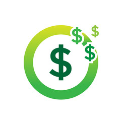 dollar world logo designs icons