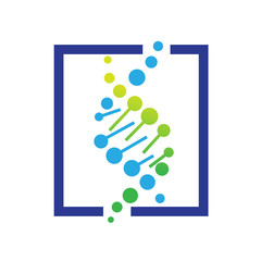dna health logo designs icons