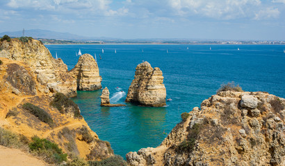 Ponta da Piedade in Lagos (Algarve, Portugal)