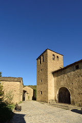 Fototapeta na wymiar Church of Santa Lucia, Osia, Huesca province, Aragon, Spain