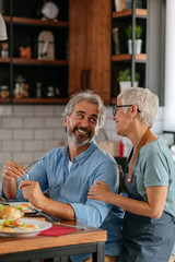 Starting the day their favorite way