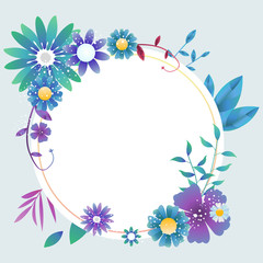 Flower frame