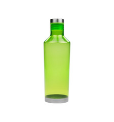 green plastic bottle