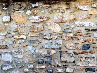 Mur fait de pierres