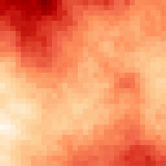 Abstract Cloud of Square algorithmic Generative Art background illustration