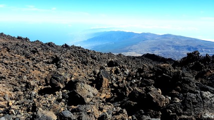 aerial view of mountains