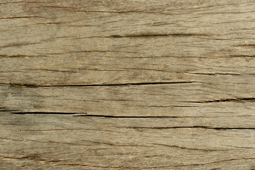 Old wood pattern with cracks for background and textured.