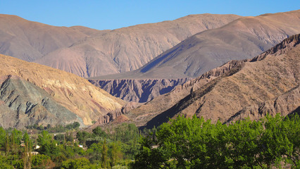 Naklejka premium Purmamarca Moutain Range - Argentina