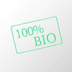 100 Bio, Organic and Natural Product Icons. Vector