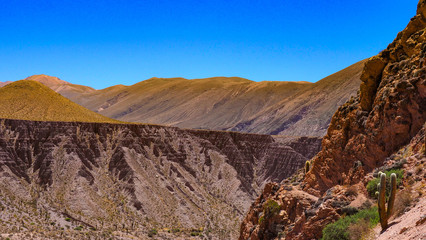 Obraz premium Colourful Mountain Range - Humahuaca Juyjuy Argentina