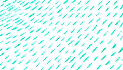 Watercolor green strokes as background