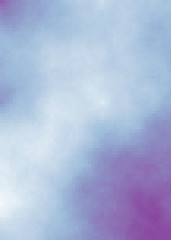 Abstract Cloud of Square algorithmic Generative Art background illustration