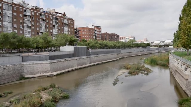 Some parks of madrid, the capital of Spain, filmed with a gimbal and handheld. Parque del Retiro, Parque Madrid Rio