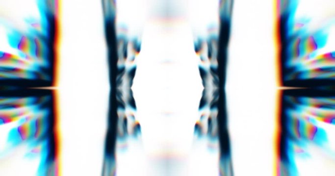 Abstract Flickering Lights. Light Tunnel. Strobe Light. VJ Loop