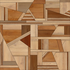 Abstract wood pattern parquet texture Brown