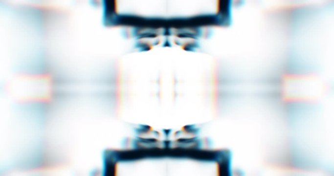 Abstract Flickering Lights. Light Tunnel. Strobe Light. VJ Loop