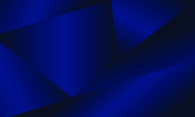 Obraz premium Blue triangle overlap abstract background
