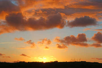 Sunset in North Devon