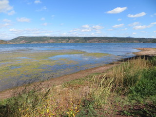 Autour du lac du salagou