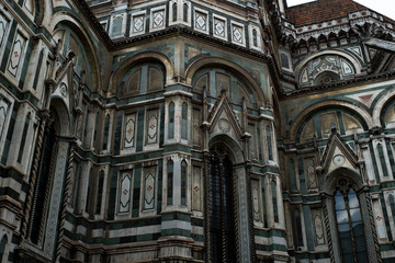 Florence's Santa Maria del Fiore Dome closeup.