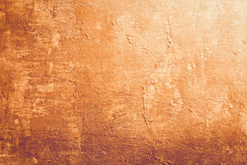 Concrete ocher color with copy space for text. Free space for text.