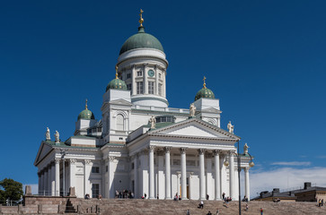 Fototapeta na wymiar Helsinki Cathedral – Evangelical Lutheran Church of Finland