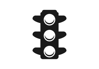 traffic light icon vector 