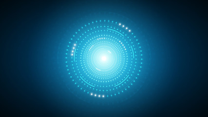 blue circle technology abstract vector background,futuristic science cyberspace background,artificial intelligence technology concept