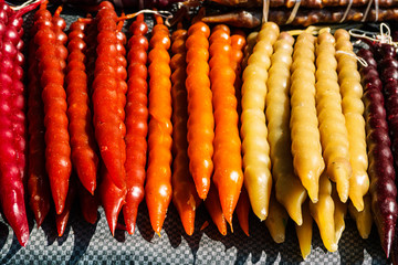 Churchkhela is an ancient Georgian national sweetness, a favorite delicacy