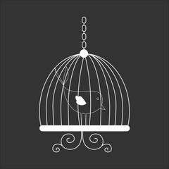 bird icon vector design on the black backround