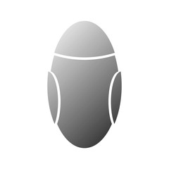 Robot icon simple flat gradient vector illustration isolated eps10