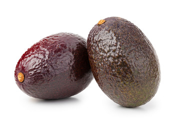 Avocado isolated on white