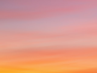 Beautiful abstract nature sunset or sky as background. Abstract pastel soft colorful smooth blurred textured background off focus toned. Beautiful sunset sky as backdrop. Ronamtic rainbow sunrise