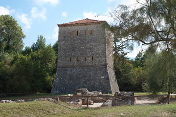 Venetian tower at Butrint, Albania
