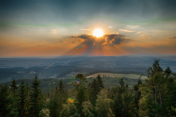 zachód słońca  © Dorota