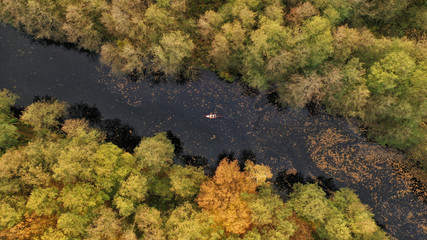 Herbstliche Kanu-Tour