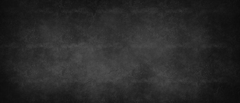 Abstract black distressed grunge texture background